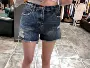 Mùa xuân và hè 2019 mới của phụ nữ Hàn Quốc quần short denim màu xanh - Quần jean quần jean rách nữ