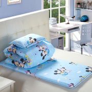 Mẫu giáo ba mảnh cotton nap giường nhỏ trẻ em quilt cover bộ đồ giường bé cotton với lõi sáu mảnh quilt