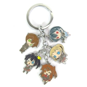 Herod của anime xung quanh thứ hai bệnh cũng muốn rơi vào tình yêu phim hoạt hình kim loại búp bê keychain mặt dây chuyền đồ trang sức nhỏ