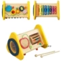 Bộ đồ chơi trẻ em đa năng ed.inte của Nhật Bản bộ đồ chơi trẻ em kết hợp nhận thức âm nhạc 3 trong 1 đàn đồ chơi cho bé