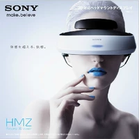 Sony Hearset 3D-дисплей HMZ-T2 Китайский меню японских лицензированных товаров