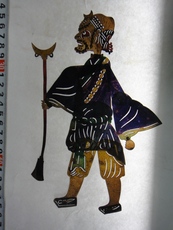 Театр теней 驴皮影沙僧刻工精美