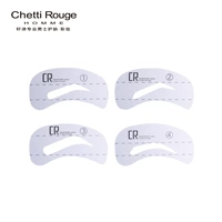 Chetti Rouge Xuanyuan ba chiều tự nhiên chuyên nghiệp thẻ lông mày nam 4 lông mày mô hình trang điểm nam phấn nước cho nam
