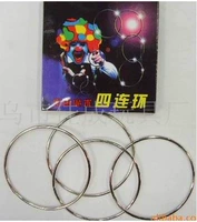 Đạo cụ ma thuật bốn chuỗi đồ chơi ma thuật cung cấp bốn vòng cỡ lớn đạo cụ ma thuật Trung Quốc đường kính vòng 10cm - Sản phẩm Đảng / Magic / Hiệu suất đồ dùng hóa trang	