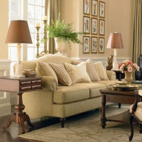 Saint Cini Athena ba chỗ ngồi sofa Mỹ sofa vải sofa E class sản phẩm mới mẫu ghế sofa kết hợp giường ngủ