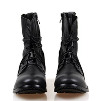 Martens, модные трендовые мужские зимние высокие короткие сапоги в английском стиле, ботинки, обувь, из натуральной кожи, в корейском стиле