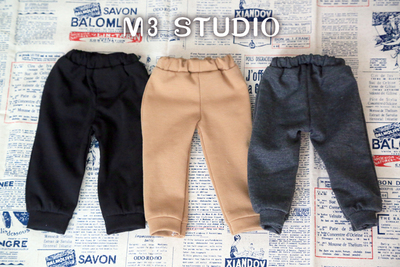 taobao agent M3 BJD baby clothing 4 points and 3 points HID uncle knitting seven points casual pants strong uncle customized