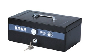 Оригинальный подлинный Yiri High 8868 Extra Lize Metal Handle Vault Portable Safe Bin с блокировкой пароля