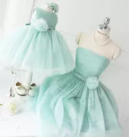 2017 mùa xuân và mùa hè trẻ em mới của wedding dress công chúa váy cô gái trang phục hoa cô gái fluffy dress quần áo em bé