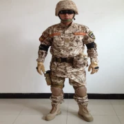 Thiết bị ngoài trời sa mạc kỹ thuật số chống trầy xước vải phù hợp với nam đồng phục chiến đấu đào tạo trang phục gửi băng tay - Những người đam mê quân sự hàng may mặc / sản phẩm quạt quân đội