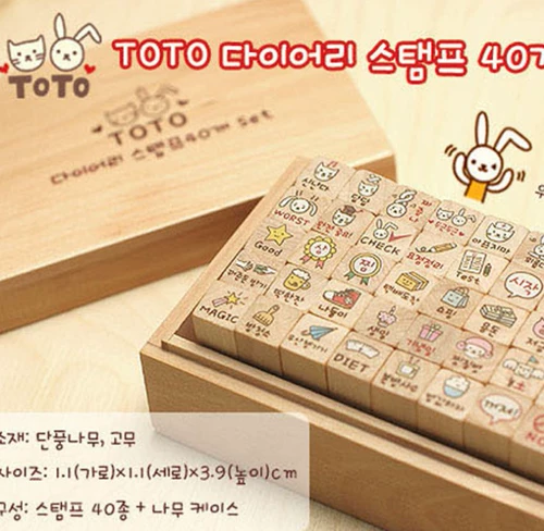 DIY Альбом Toto Mite Rabbit Wood Box Seal-40 в YZ005