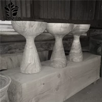 Miki Suyuan cá tính sáng tạo đồ nội thất thiết kế rắn gỗ phân bàn cà phê bảng phụ một số bằng gỗ bến tàu phân vòng bến tàu bằng gỗ ghế sofa gỗ