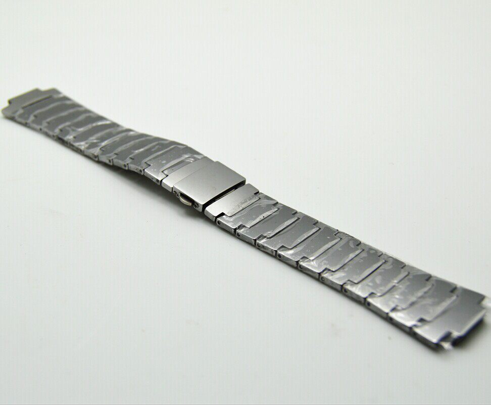 手表配件钨钢表带 男女表链钟表维修配件021永不磨损钨钢带 6021