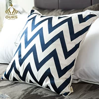 Bắc âu đơn giản gối geometric sọc gối hiện đại gối vuông mô hình phòng sofa cushion cover trang trí bộ đồ giường nguồn cung cấp gối ôm kèm chăn