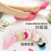 Vớ của phụ nữ vớ thuyền silicone non-slip vớ giường vớ ngắn vớ giống như vớ vớ mùa hè mô hình siêu mỏng nông miệng vô hình Vớ mắt cá chân