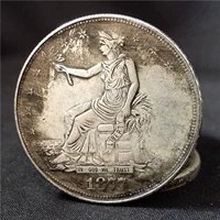 Hoa Kỳ 1877 Statue Of Liberty Nữ Thần Eagle Đồng Bạc Coin Coin Cổ Mỹ Bạc Dollar Coin Bộ Sưu Tập để chơi US Dollar Quà Tặng tiền cổ trung quốc