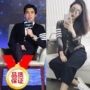 Mới lao li yifeng với chiếc áo đan len nam giới Hàn Quốc vài thường màu rắn dệt kim v- cổ áo len ngắn thời trang nam