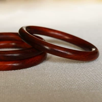 Đơn giản Zambia máu gỗ đàn hương vòng tay Trung Quốc phong cách tự nhiên tinh khiết văn học fan nữ vòng cổ trang sức vòng đeo tay thạch anh tóc đỏ