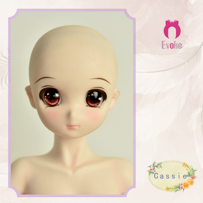 taobao agent [Evoke Doll] Cassie Cassie with makeup with a single head 1/3 to send a self -made cartoon eye DD
