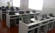 Bàn học sinh lật bàn đào tạo máy tính bàn lật bàn mạng máy tính bàn học đồ nội thất trường học - Nội thất giảng dạy tại trường