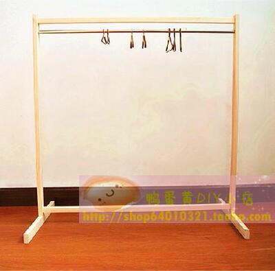 taobao agent Removable doll furniture, universal hanger from natural wood