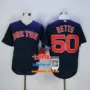 Bộ đồ bóng chày Red Sox Red Sox SANDOVAL 48 # BUCHHOLZ 11 # 50 áo BETTS - Thể thao sau bộ quần áo thể thao nam