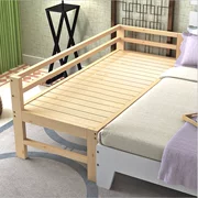 Gỗ rắn đơn giản trẻ em hiện đại giường của cô gái giường phụ giường cũi thông giường boy khu dân cư đồ nội thất hàng rào