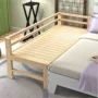 Gỗ rắn đơn giản trẻ em hiện đại giường của cô gái giường phụ giường cũi thông giường boy khu dân cư đồ nội thất hàng rào giường tủ