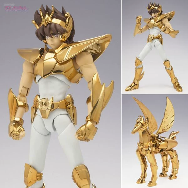 Mô hình đồ chơi máu nóng hình Thánh Seiya Thánh vải Thần thoại Màu cơ bản Golden Pegasus Kỷ niệm 40 năm - Gundam / Mech Model / Robot / Transformers