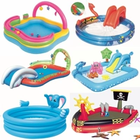 Giải trí inflatable biển bóng hồ bơi bé chơi hồ bơi trẻ sơ sinh con hồ bơi dày cá cát hồ bơi sóng đồ chơi phao intex