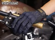 uglyBROS-515 mùa xuân và mùa thu Găng tay xe máy Harley cưỡi găng tay chống rơi retro màn hình cảm ứng gió - Xe máy Rider thiết bị
