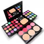 Edith ADS Makeup Box 24 Color Shadow Shadow + 4 Color Blush + 8 Color Lipstick 3 Color Powder Set Set