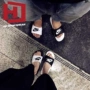 NIKE BENASSI JDI màu đen và trắng 鸳鸯 nam giới và phụ nữ thể thao dép bãi biển 818736 343880-011 cửa hàng crocs chính hãng