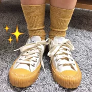 Mùa thu mới tùy chỉnh phiên bản tiếng Hàn của ulzzang Harajuku giày vải retro nữ sinh viên đôi giày gân giày swatch