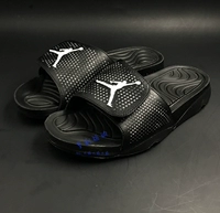 Henry Sports AIR JORDAN HYDRO 5 Dép nam bạch kim đen trắng 820257-010-133 giày quai hậu nam