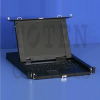Подлинный Totem 8 кВм переключатель KVM1708 17 -INCH LCD PS/2 или USB -гибрид All -In -One Machine