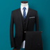 Phù hợp với phù hợp với nam giới ba mảnh kinh doanh phù hợp với chuyên nghiệp phù hợp với phù hợp với Hàn Quốc mỏng phù rể chú rể áo cưới Suit phù hợp