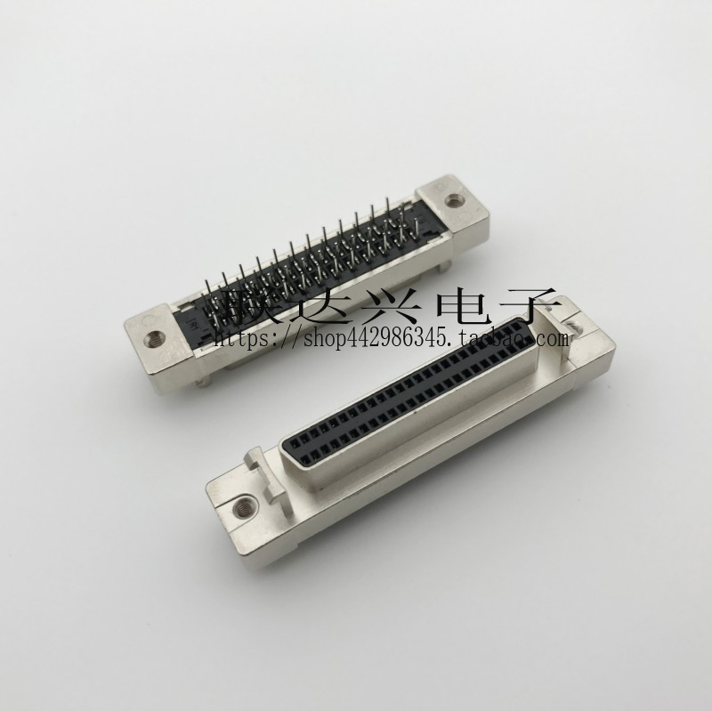 Đầu nối SCSI HDB50P 50P loại lỗ đầu cái tấm hàn trong dòng DB loại DB50