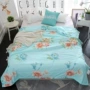 2018 điều hòa không khí mùa hè da thân thiện đang được in rửa giường quà Triển lãm công ty máy tổ chức nòng cốt rửa - Bộ đồ giường trẻ em 	drap giường cho bé gái	