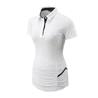 Đặc biệt cung cấp 2018 mùa hè mới Hàn Quốc mua golf mặc nữ ELL * ve áo thể thao ngắn tay T-Shirt golf áo thể thao