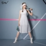 S & W speed chỉ 2018 mới không tay dài váy thể thao giản dị váy tennis gạc vest nữ - Trang phục thể thao quần áo tập gym nữ adidas chính hãng