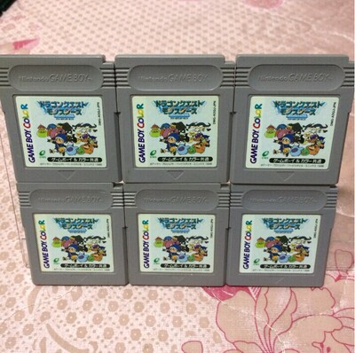 Nintendo GB GBC GBA Handheld Подлинная игровая карта с Brave Dragon Monster Chapter