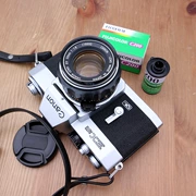 Canon EX AUTO QL của nhãn hiệu cơ khí máy phim SLR máy ảnh 50 1.8 ống kính đặt máy để gửi phim