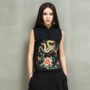 Nhà máy trực tiếp 2018 mùa xuân mới quốc gia văn học phong cách fine thêu phong cách Trung Quốc khóa vest váy đầm đẹp