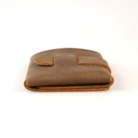 Không có tên nào làm một chiếc ví da có một ví da đơn giản được thiết kế ban đầu ví dài