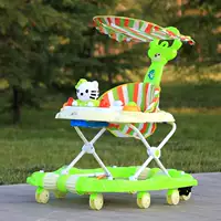 Baby Walker 6 7-18 tháng Bé trai và bé gái Tay cầm gấp có thể gập lại đa chức năng xe đẩy goodbaby