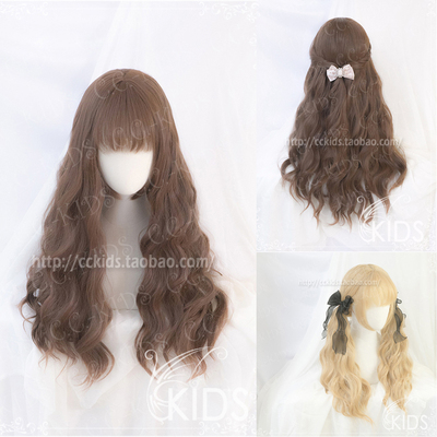 taobao agent [CCKIDS-FIORE]+ Rosallide+ Water Pattern Roll LOLITA General model dual color enters