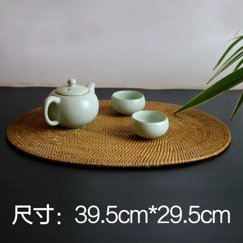 Чайное устройство Qiu Vine Oval Tea Pad Dabtan высушенная пена подушка подушка подушка подушка