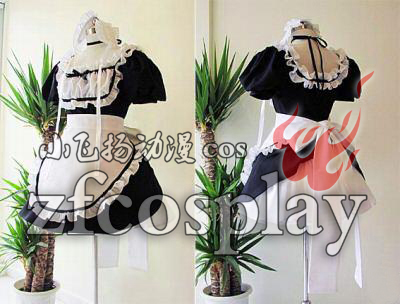 黒と白のメイド衣装コスプレ日本のセクシーな猫ガール co 衣装メイドアニメパフォーマンスメイドオーバーオール