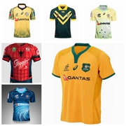 Quần áo bóng bầu dục Úc đội tuyển quốc gia 2017-18 new rugby jersey quần áo bóng đá